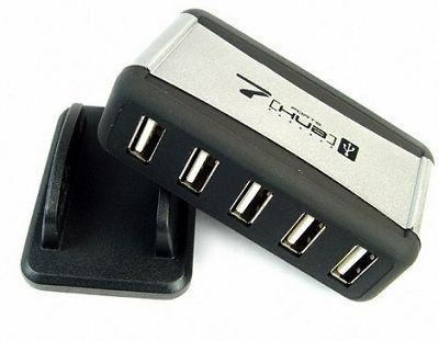 Hub Com 7 Portas Usb 2.0 -480mbps + Fonte Bi-volt